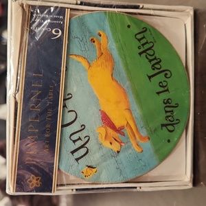 PIMPERNEL, •dans le Jardin•  s/6 Coasters NEW